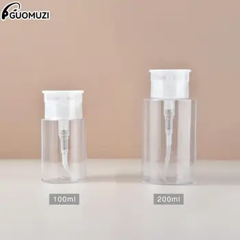 100ml 200ml за многократна употреба прозрачна празна спрей бутилка пластмасова преносима бутилка за пътуване контейнер за многократна употреба козметика контейнер