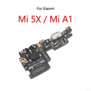 10PCS/Lot За Xiaomi Mi 5X Mi5X / Mi A1 USB зареждане док порт гнездо гнездо жак щепсел конектор зарядна платка flex кабел
