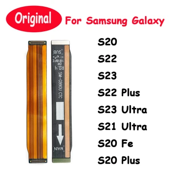 10Pcs Нов конектор за дънна платка LCD Flex кабел за Samsung S21 Ultra S21 S22 Plus Ultra s20+ 21P S22+ Зареждане Flex