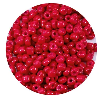 2.5/3/4mm 1000pcs червен розов Ярки стъклени мъниста Дистанционер Loose за изработка на бижута Направи си сам облекло Гоблен Гривна Аксесоари