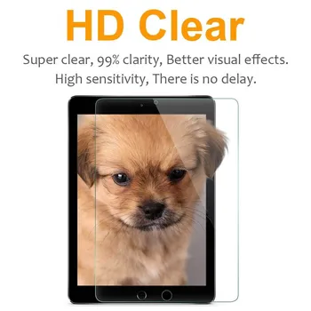 (2 опаковки) закалено стъкло за Apple iPad Pro 10.5 2017 A1701 A1709 A1852 Анти-надраскване таблетка екран протектор филм 2