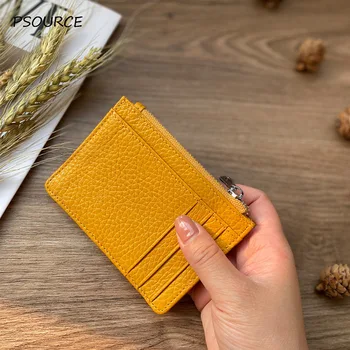 2023 Asulike дизайнер луксозни чанти естествена кожа унисекс многофункционални портфейли карта удобни трайни портмонета ID папка пакет