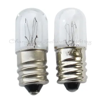 2024 E12 T13x34 110v 5w-7w миниатюрна лампа крушка A106 Sellwell осветление фабрика