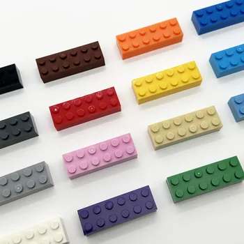 2x6 точка DIY градивни блокове дебели фигури тухли образователни творчески размер съвместим с 2456 пластмасови играчки за деца