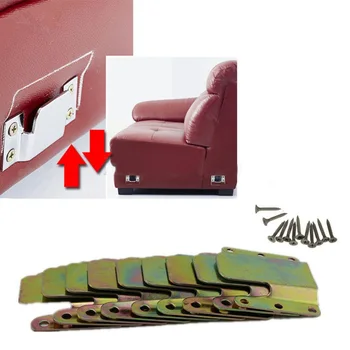 2бр секционни диван Interlock конектори мебелни фитинги монтаж