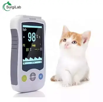 3.5 инчов ръчен ветеринарен детектор за наблюдение на жизнените показатели Литиева батерия Дълго кръвно кислородно ветеринарно устройство за тестване на импулси