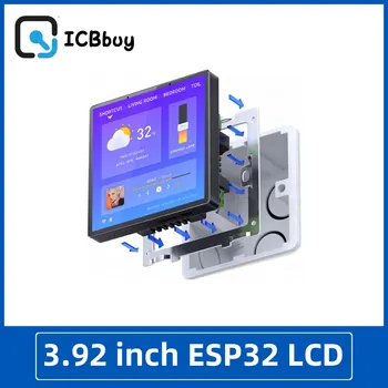 3.92 инчов IPS LCD сензорен дисплей esp32-S3 стенен панел Интелигентен стенен превключвател таблетен квадратен панел Интелигентен дисплей на екрана