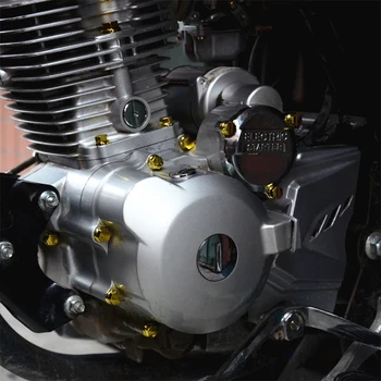  30Pcs / комплект Colorful мотоциклет гайка капак винт капачка декорация Moto електрически автомобил модификация части аксесоари 1.2 / 1 / 0.8CM