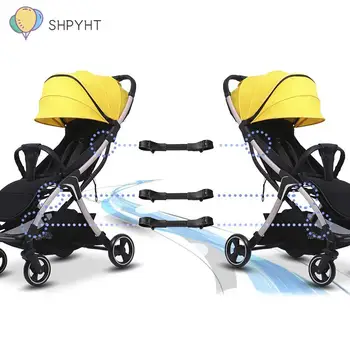 3Pcs Twin Baby количка конектор универсални стави триплети четиризнаци бебе количка сигурни ремъци регулируеми линкер кука безопасност