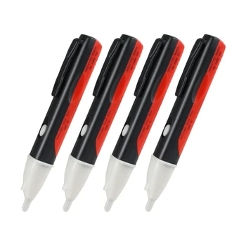 4 бр. 90-1000V AC изход за захранване безконтактен тестер за напрежение Pen Детектор за напрежение Сензор тестер Pen