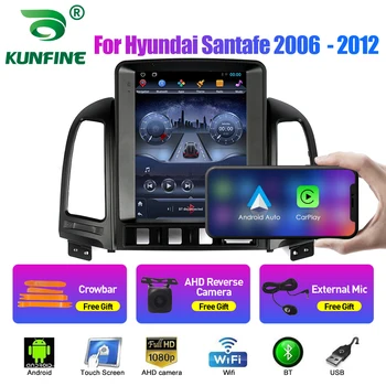 9.7 инчов Tesla стил 2 Din Android кола радио за Hyundai Santafe 2006-2012 стерео кола мултимедиен видео плейър DVD GPS навигация