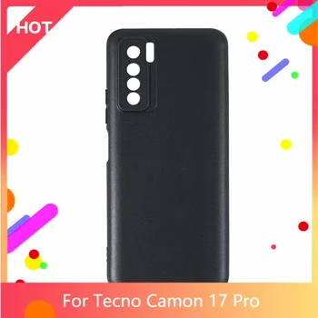 Camon 17 Pro Case Matte Soft силиконов TPU заден капак за Tecno Camon 17 Pro калъф за телефон Slim удароустойчив