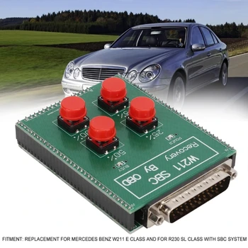 Car Универсален OBD2 нулиране инструмент за откриване на неизправности Поддръжка на устройството за R230 Ефективна ABS / SBC поддръжка на системата Отстраняване на грешки