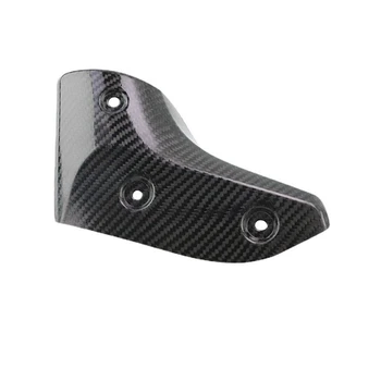 Carbon Fiber Front Exhaust Pipe Guard Protector Декоративен капак за YAMAHA T-MAX 560 530 Tmax560 Tmax530 17-21