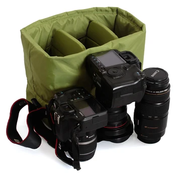 CAREELL 9906 чанта за съхранение чанта за камера платно голям капацитет фотография аксесоари за SLR фотоапарати удароустойчив C3050