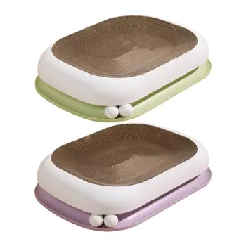 Cat Scratcher Bed Nonslip Durable Lounge for Indoor Cats Kitten Training Toy