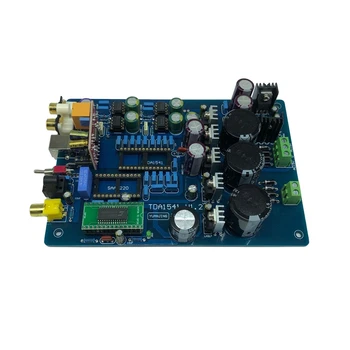 CYJ-TDA1541 Коаксиален декодер платка за оптични влакна (включително USB, с изключение на TDA1541 и SAA7220 IC)