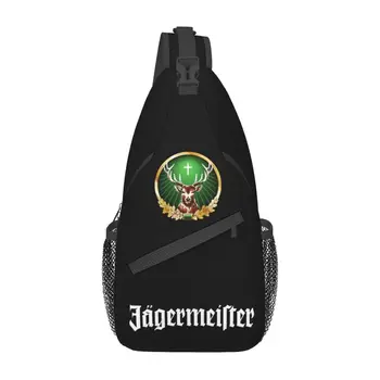 Fashion Jagermeister прашка чанта за колоездене къмпинг мъжки Crossbody гърдите раница рамо Daypack