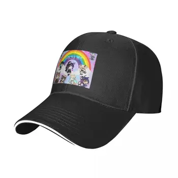 Gacha Life аниме пакет Унисекс бейзболни шапки измити шапки шапка мода открит слънце шапка бягане връх капачка регулируема