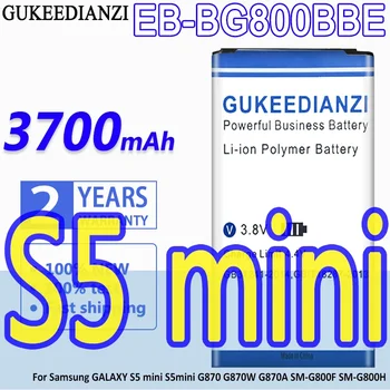 GUKEEDIANZI Батерия 3700mAh За Samsung GALAXY S5 мини S5mini G870 G870W G870A SM-G800F SM-G800H EB BG800BBE