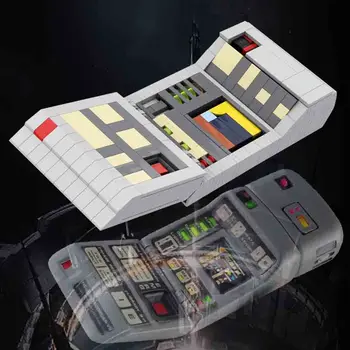 MOC Starfleet TR-580 Tricorder VII градивни блокове Space War Model Series Образователни блокове Играчки за подаръци за детски рожден ден