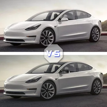 Model3 Аксесоари за кола Капак на страничното огледало за Tesla Модел 3 2021 Огледален капак Въглеродни влакна ABS Модел три Обратно виждане Ново 3