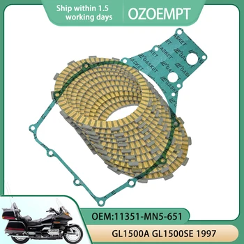OZOEMPT мотоциклет съединител диск комплект и капак уплътнение се прилага за GL1500A GL1500SE 1997