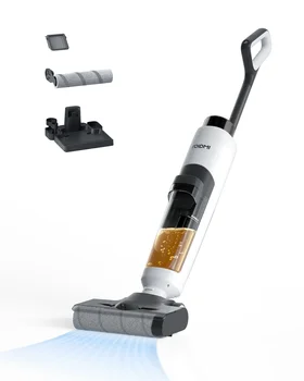 ROIDMI NEO Прахосмукачка за мокро сухо почистване, 3 в 1Cordless Mop Vacuum Combo, самопочистване и изсушаване на въздух, за гладки твърди подове