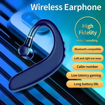 S109 Безжични слушалки Bluetooth слушалки High Fidelity шумопотискане стерео музика бизнес игри ухо кука слушалка