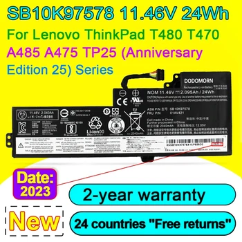SB10K97578 SB10K97576 01AV421 батерия за лаптоп за Lenovo ThinkPad TP25 T480 A485 T470 A475 A285 Series 01AV419 01AV489 01AV420