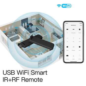 Tuya Smart RF IR дистанционно управление WiFi USB захранване Smart Home за климатик TV LG TV Поддръжка Alexa, Google Home 3
