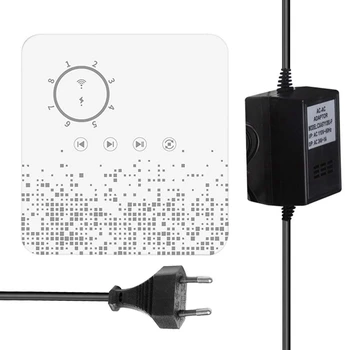 Tuya Wifi спринклерен контролер Интелигентен таймер за напояване 8 зони Автоматично устройство за поливане Времето е наясно с времето за Alexa EU Plug