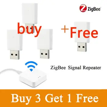 Tuya ZigBee сигнал ретранслатор Zigbee USB удължител за Zigbee сензори разшири 20-30M съвместим ZigBee шлюз интелигентна автоматизация на дома