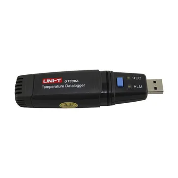 UT330C Мини USB Измервателни уреди за съхранение на данни Термометър за атмосферно налягане USB Даталогер за температура / влажност / въздушно налягане