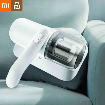 Xiaomi Youpin Mite Remover Ръчен филтър от неръждаема стомана Множество филтри UV автоматична стерилизация Безжично почистване на легла