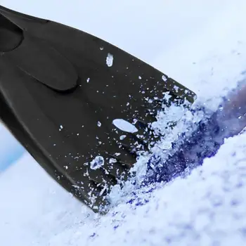 Автомобилни стъргалки за лед против хлъзгане и издръжливи мини автомобилни лопати за сняг Трайни и неразрушими стъргалки за лед за предното стъкло на автомобила 1