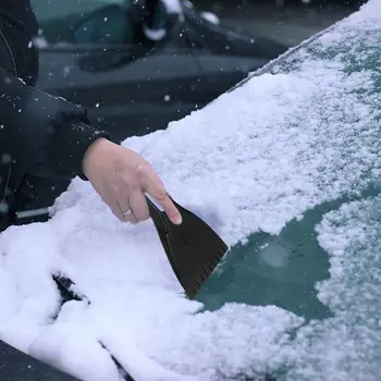 Автомобилни стъргалки за лед против хлъзгане и издръжливи мини автомобилни лопати за сняг Трайни и неразрушими стъргалки за лед за предното стъкло на автомобила 2
