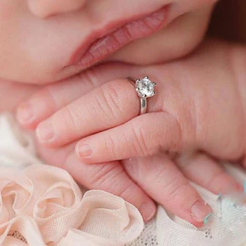 Бебе ангел пръстен бебе снимка подпори бебе Купидон косплей блясък за Рейнс 0