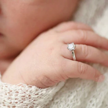 Бебе ангел пръстен бебе снимка подпори бебе Купидон косплей блясък за Рейнс 1