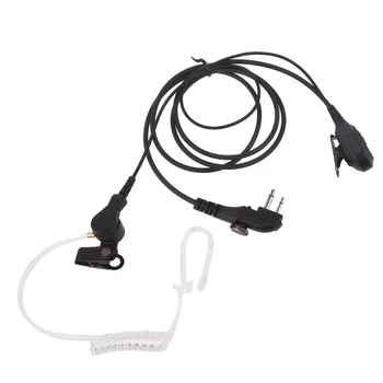  безжична D образна слушалка с VOX функция Пластмасови слушалки за двупосочни радиостанции Ясен звук & Удобно прилягане за BD502