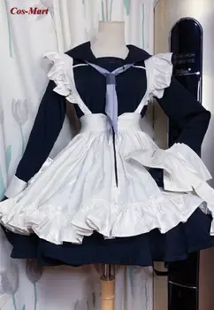 Горещ аниме косплей костюм мода разкошен чистач прислужница рокля JK униформа унисекс дейност парти ролева игра облекло по поръчка