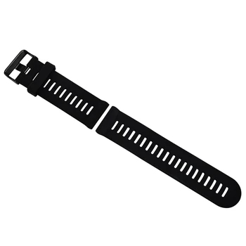 За Garmin Fenix 3 HR мека силиконова каишка за подмяна на китката на часовника лента + комплекти инструменти черен