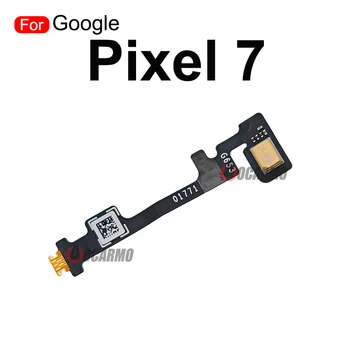 За Google Pixel 7 светкавица светлина околната светлина сензор малка дъска с микрофон и отгоре намаляване на шума микрофон Flex кабел ремонт 4