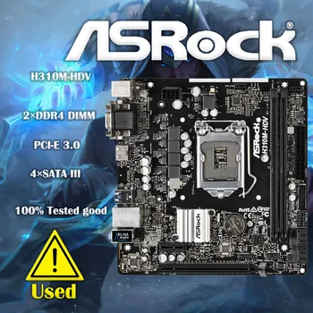 Използвани ASROCK H310M HDV ITX десктоп дънна платка Intel H310 LGA1151 DDR4
