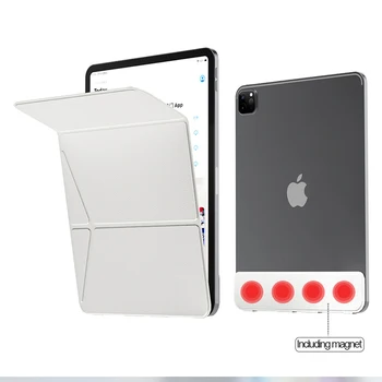 Магнитен едностранен калъф за клип за iPad 10th Air 4 5th 10.9 инчов iPad Pro 11 инча 2 3 4-ти хоризонтален вертикален капак за поддръжка 4