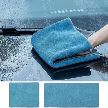 микрофибърна автомивка Кърпи за сушене Професионална кърпа за почистване на автомобили Стъклена кухня Кърпа за почистване Полиране Кола маска Детайлиране