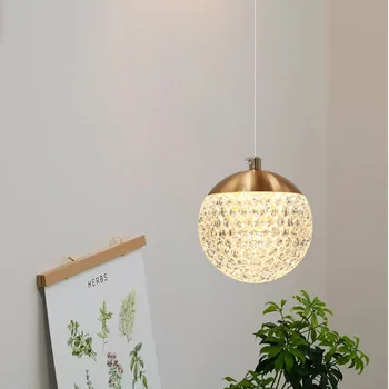 Модерен LED полилей дъждовна капка форма висок таван висулка светлина кристална топка висящи осветление за хол стълбище вход