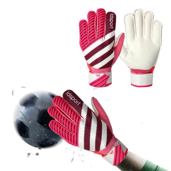 нов дизайн Футболни вратарски ръкавици Антихлъзгащи латексови тренировъчни ръкавици Перфектна защита на пръстите Високопроизводителна вратарска ръкавица