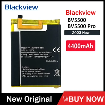 Нова оригинална 4400mAh BV5500 батерия за Blackview BV5500 Plus BV5500 Pro висококачествени телефонни батерии с подаръци + номер за проследяване 1