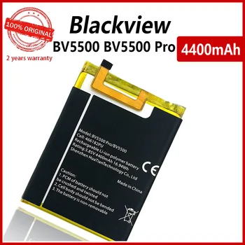 Нова оригинална 4400mAh BV5500 батерия за Blackview BV5500 Plus BV5500 Pro висококачествени телефонни батерии с подаръци + номер за проследяване 4